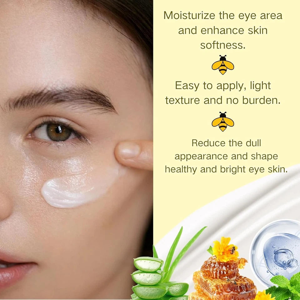 Bee Venom Eye Cream Remove Dark Circles Lightening Anti Eye Bag Puffiness Firming Skin Fade Fine Lines Nourish Lifting Skincaer