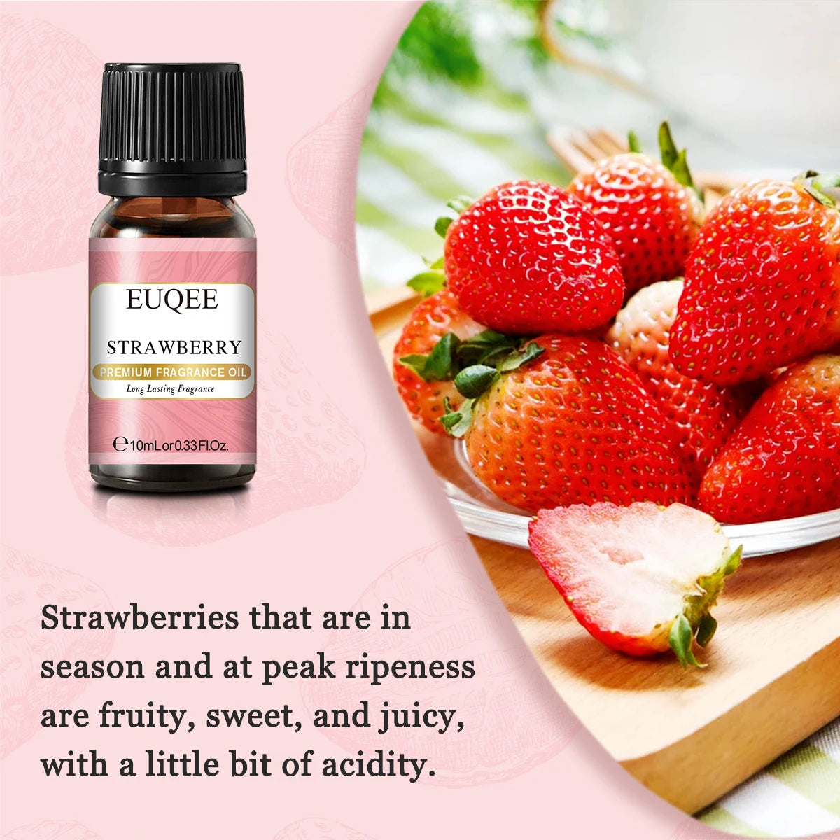 EUQEE 10ml Premium Fragrance Oil For Humidifier Diffuser Coconut Vanilla Forest Fine Sandalwood Bamboo& Teak Mango Aroma Oils.