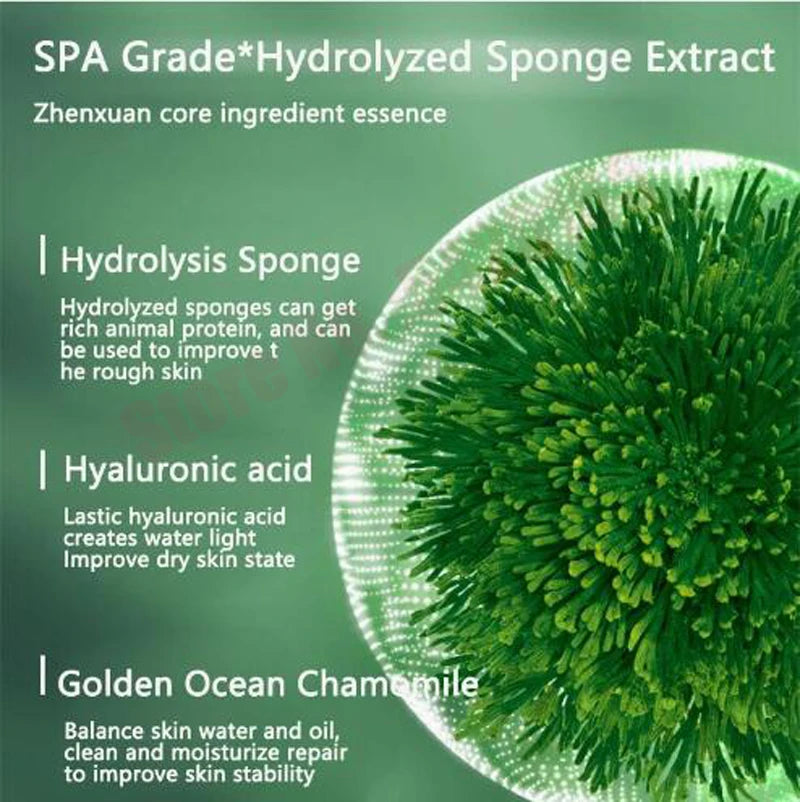 Algae Peeling Whitening Melasma Peel Kit Natural Seaweed Bone Plant Extract Mask Rejuvenation Moisturize Facial Skin Care