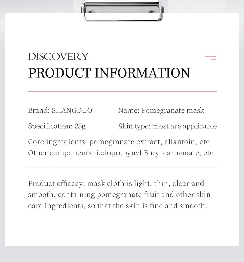 8pcs Natural Plant Face Mask Beauty Skincare Facial Masks Moisturizing Firming Hydrating Facial Mask Face Care Korean Cosmetics.