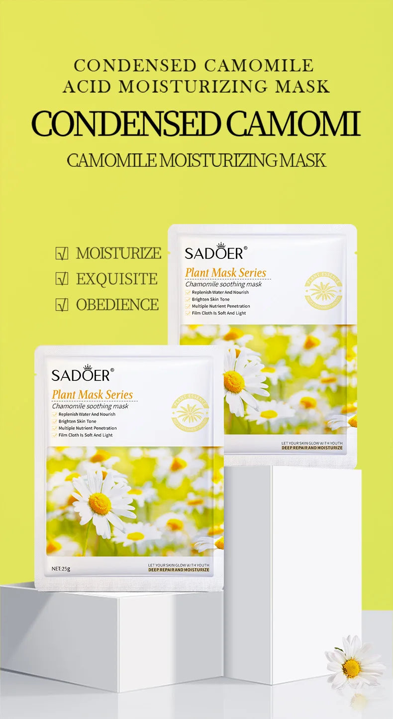 8pcs Natural Plant Face Mask Beauty Skincare Facial Masks Moisturizing Firming Hydrating Facial Mask Face Care Korean Cosmetics.