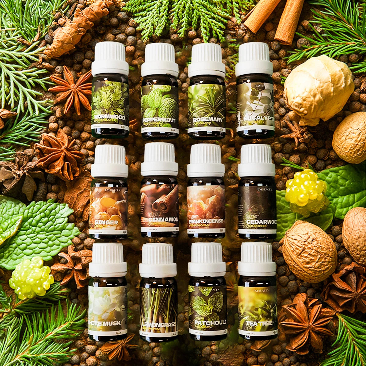 Tea Tree Oil For Skin,Hair,Aromatherapy,Diy Candle 100% Pure Natural Tea Tree Essential Oils 10ml For Travel, Camping, Hiking