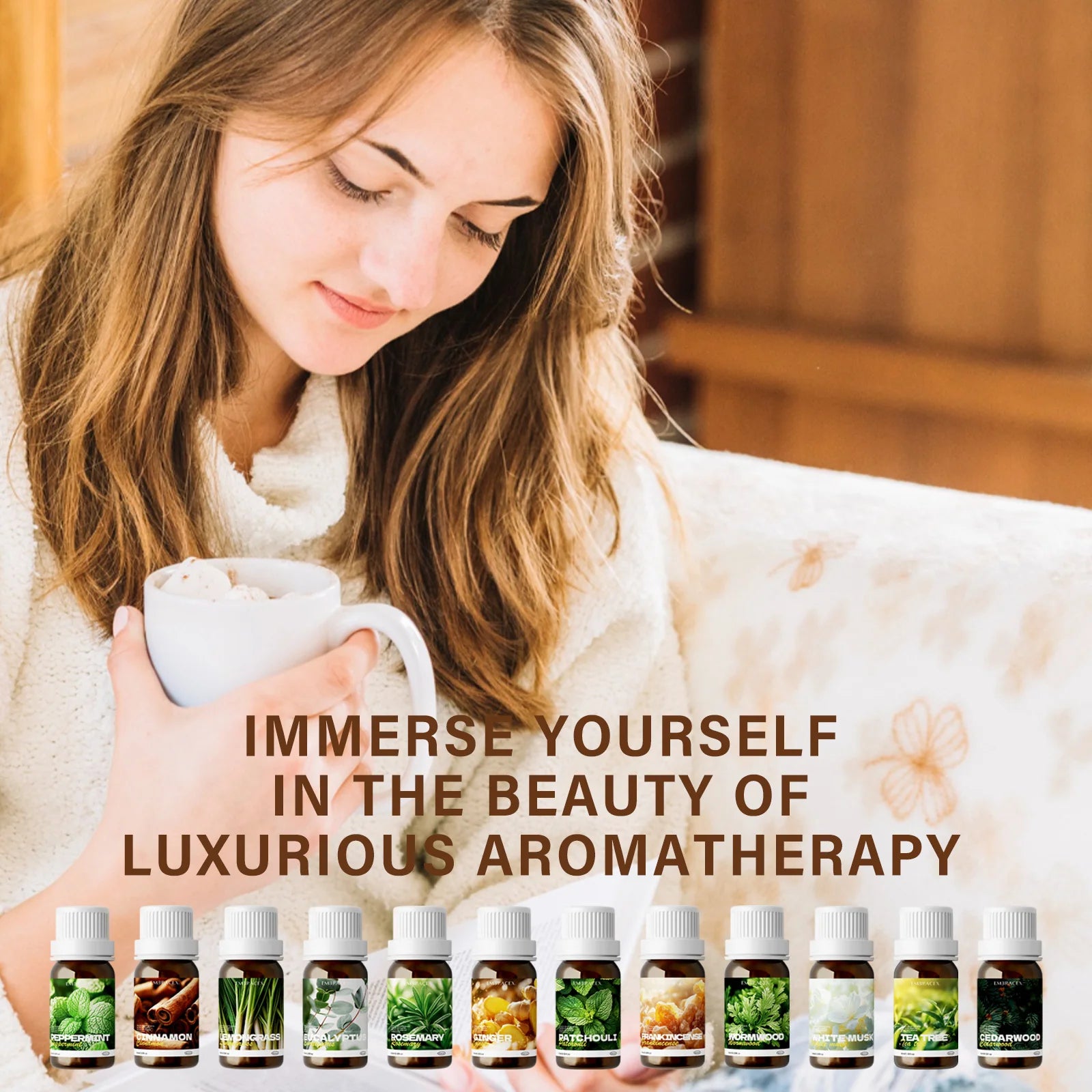 Tea Tree Oil For Skin,Hair,Aromatherapy,Diy Candle 100% Pure Natural Tea Tree Essential Oils 10ml For Travel, Camping, Hiking