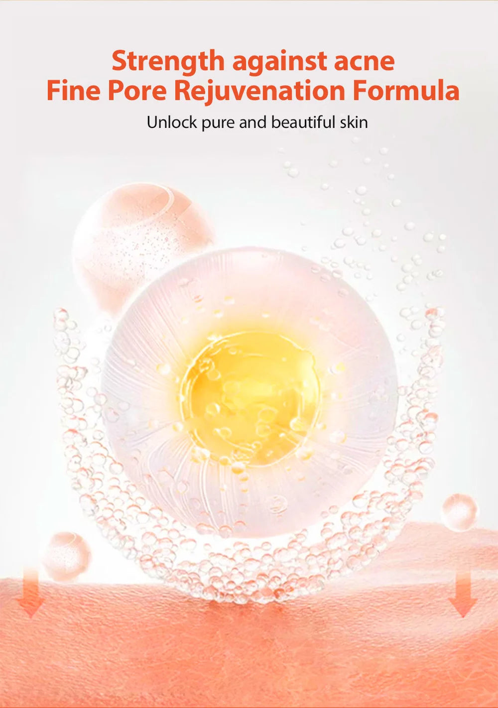 Herbal Acne Removal Face Cream Anti-Acne Gel Treatment Acne Scar Pore Shrinking Eliminate Large Pores Pimples Whitening Face Car