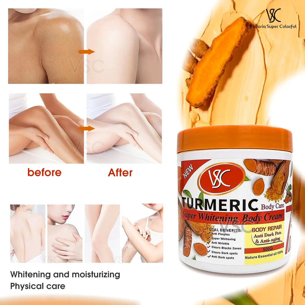 Turmeric Moisturizer Body Lotion Brightaning And Blackening Hydrating And Moisturizing Skin Body Cream Moisturizer Face Cream